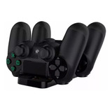 Carregador Duplo Ps4 Playstation 4 Base Dock Controle 4 Dobe