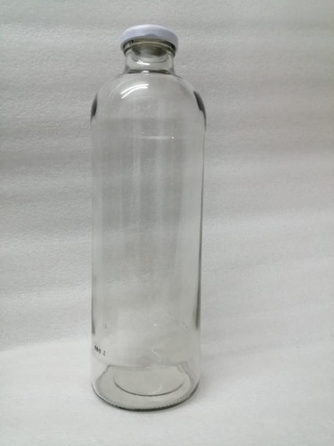 Botella Vidrio 1 Litro Pack De 10 Unidades C/ Tapa