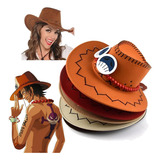 Sombrero Vaquero Unisex Moda El Anime Cosplay Ace One Piece