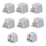 8×adaptador Enchufe Universal Europeo A Ame