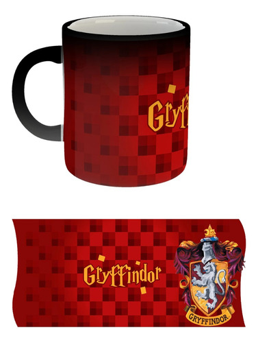 Taza Mágica Harry Potter Gryffindor |de Hoy No Pasa| 5