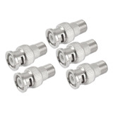 F Fêmea Para Macho Bnc Conector Coaxial Rf Adaptador Rg6 Rg5