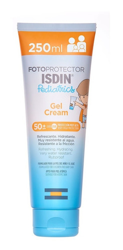 Isdin Fotoprotector Gel Cream Pediatrics Spf 50+, 250 Ml