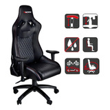 Silla Gamer Racing Magnum S9-bk Negra Bgeu-a134b Color Negro