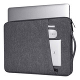 Funda Con Bolsillo Para Hp Asus Dell 14 A 15¨ Gris Oscuro