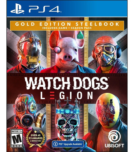 Watch Dogs Legion Gold Edition Ps4 Juego Físico Original 