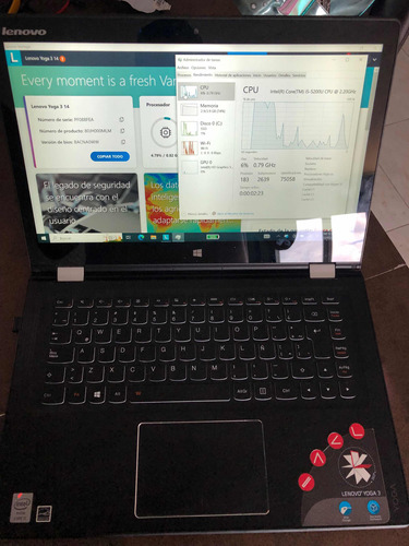 Laptop Lenovo Yoga 3 14 Pulgadas Remato!!