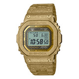 Relógio Masculino Casio Gmw-b5000pg-9dr, Pulseira G-shock, Cor Dourada, Moldura, Cor De Fundo Dourada