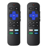 Control Remoto Compatible Con Roku Tv: Tcl, Hisense, Onn, Sh