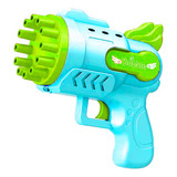 Pistola Lanzador De Burbujas Juguete Agua Niños Electronica