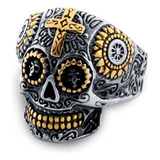 Anillos De Calavera Steampunk De Ángel Para Hombres Mujeres