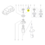 Tuerca Amortiguador Orig Renault Clio Kangoo Duster Sandero