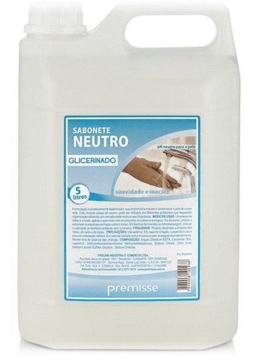 Premisse Sabonete Liquido Glicerinado Neutro 5l