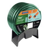 Mangueira Flex Verde Em Pvc 3 Camadas 15m Tramontina