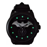 Reloj De Batman Luminiscente Para Caballero Casual 