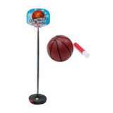 Set De Basket Con Base, Inflador Y Pelota Rave Ik0408