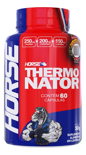 Thermonator 60 Cápsulas - Horse P Nutrition - Carnitina 