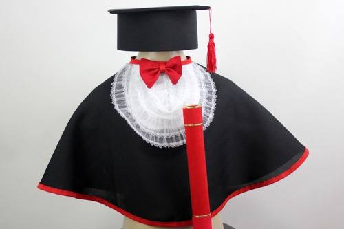 Roupa De Mêsversário Meia Beca De Formatura | Tema Formatura