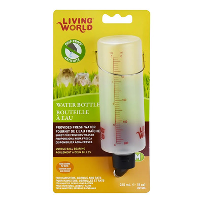 Bebedero Antiderrames Automático Hámster 60ml Plástico Living World | MercadoLibre