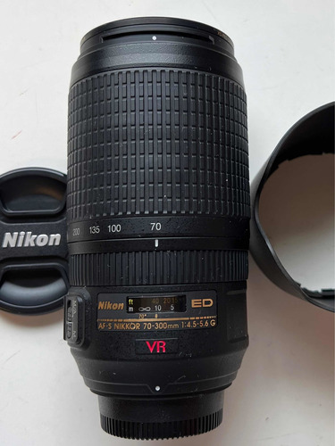 Lente Nikon Af-s 70-300mm F/4.5-5.6 Ed Vr - Super Conservado