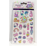 Sanrio Hello Kitty Set De  Calcomanias Sticker Prismaticos