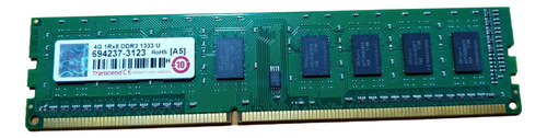 Memoria Ram De 4gb Ddr3 - 1333u Para Pc .