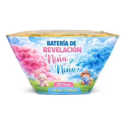 Mina Humo 25 Disparos Gender Reveal O Revelación De Género | Meses sin interés