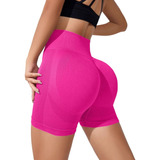 Shorts Hupana Empina Bumbum Sem Costura Rosa Pink