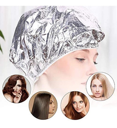 Gorro Térmico De Aluminio Para Masajes O Tratamientos