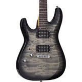 Schecter C-6 Plus Lh Guitara Electrica Zurda Charcoal Burst