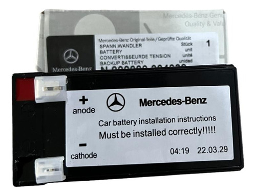 Batería Auxiliar Mercedes Benz Varios 000000004039