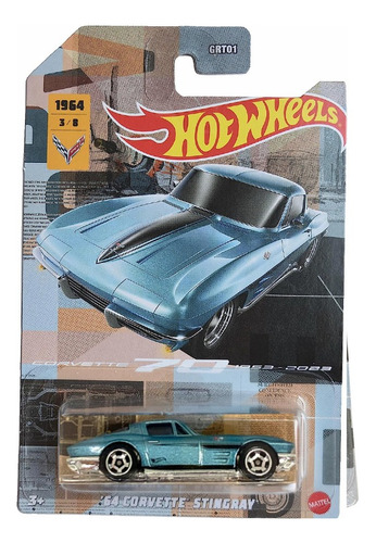 Corvette Stingray Serie Corvette 70 Anivers Hot Wheels (3/8)