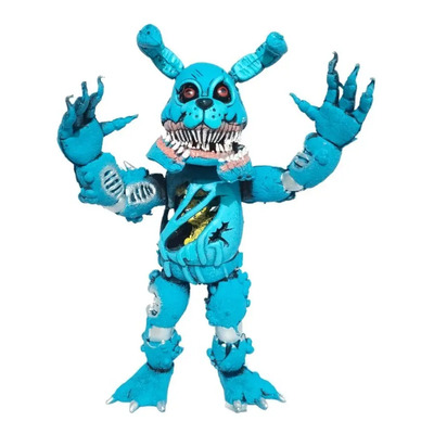 Five Nights At Freddy Figura Bunny Azul Articulada Con Luz | Meses sin interés