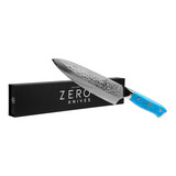 Cuchillo Acero Damasco 8,0'' Zero Knives - Bt Chef Y Asado 