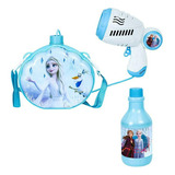 Frozen  Elsa Y Ana Lanzador De Burbujas Con Bolsa. 