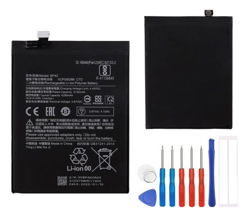 Bateria Nueva Bp42 + Kit Herramientas Para Xiaomi Mi 11 Lite