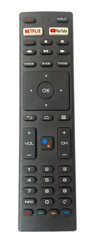 Controle Remoto Para Jvc Smart Tv 4k 