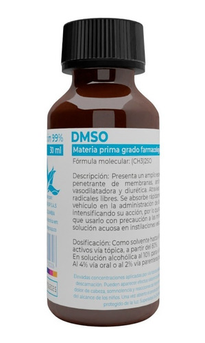 Dmso Solución 30 Ml - mL a $817