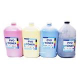 4 Recargas 500g Cmyk Pvo Sha Mx3110n 3115 3140 3610 3640