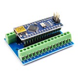 Shield Screw Terminal Compatible Arduino Nano C/detalle