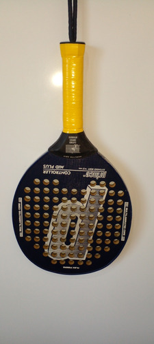 Paleta De Padel Prince Controller Mid Plus Azul Flex Fibers