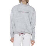 Sudadera Tommy Hilfiger Logotipo Para Mujer