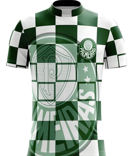 Camisa De Futebol Palmeiras Unissex Camiseta Personalizada 