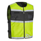 Chaleco Reflectivo Moto Premium Cortech Amarillo Fluo Avant