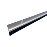 Zócalo Aluminio Con Cepillo Bajo Puerta 100cm Burlete-raketa