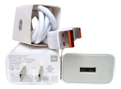 Cargador Xiaomi 33w Turbo Original + Cable En Promoción !!