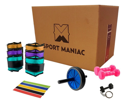 Set Kit Empresarial Sport Maniac - Caja Fitness 2