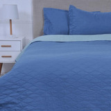 Quilt 2 Plazas Bicolor