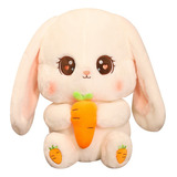 D Juguete De Peluche De Conejo De Zanahoria Kawaii De 30cm