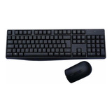 Teclado E Mouse Sem Fio Desktop Usb Multimidia Wireless